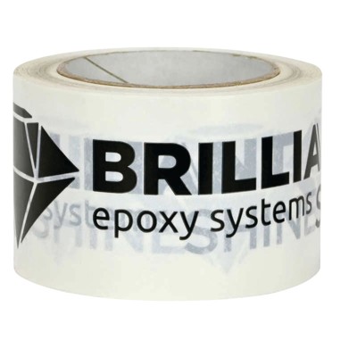 Produktbild von BrilliantShine - Trenn- Klebeband weiß 75mm x66m