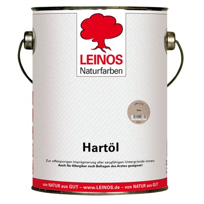 Produktbild von Leinos - Holzöl Hartöl 2,5 l grau
