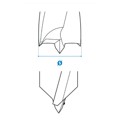 Produktbild von Briani - Dübellochbohrer aus Hartmetall Rechtslauf, Schneide 2/V2 339.090.27.28