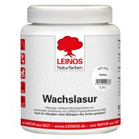 Produktbild von Leinos - 600 Wachslasur für Innen, 0,75 l, Farblos