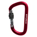 Produktbild von STUBAI - Minikarabiner Twistlock rot