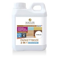 Produktbild von Mauler - Parkettbeize 2 In 1 Nussbaum Hell 1 L