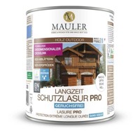 Produktbild von Mauler - Langzeit-Schutzlasur Pro Eiche Antikschwarz 1l