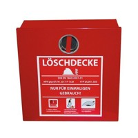 Produktbild von NOBRAND - Löschdeckenbehälter aus verzinktem Stahlblech, rot
