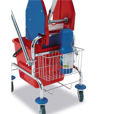 Produktbild von NOBRAND - Utensilienkorb für Reinigungswagen mit einem 20-Liter-Eimer