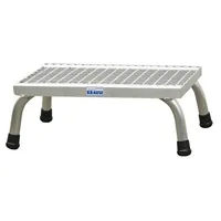 Produktbild von KRAUSE® - Montage-Tritt aus Aluminium, mit 1 Gitterroststufe