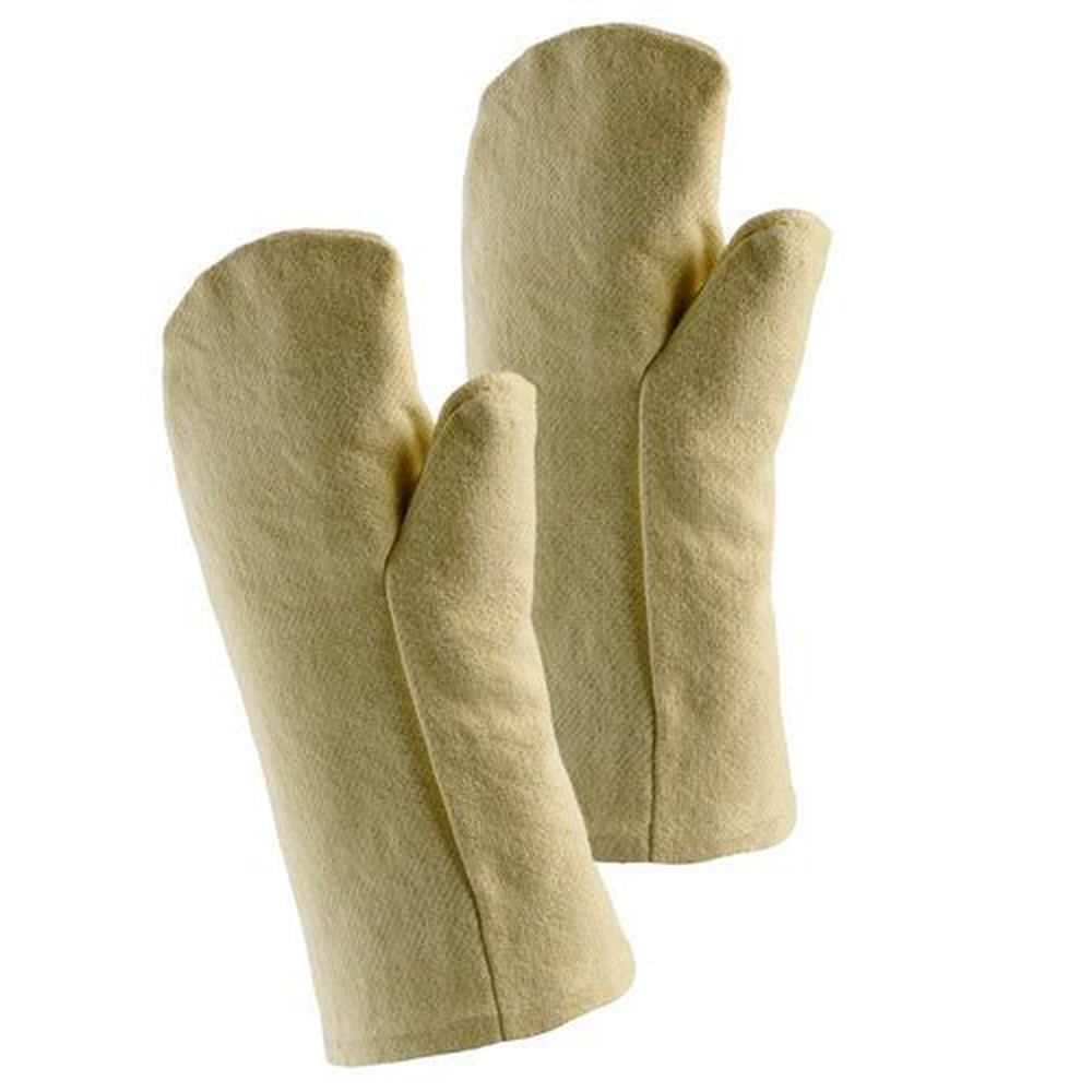 JUTEC® Hochhitzehandschuh aus Aramidgewebe, schnittfest Produktbild img1 L