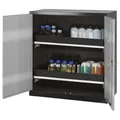 Produktbild von asecos® - asecos Chemikalienschrank Systema-T CS-102, Korpus anthrazit, Flügelt