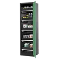 Produktbild von asecos® - asecos Chemikalienschrank Systema-T CS-55R, Korpus anthrazit, Flügelt