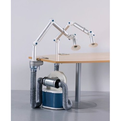 Produktbild von NOBRAND - Absaugventilator mit Filterelement, 2 Absaugarme, inkl. Minihaube und