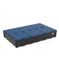 DENIOS pro-line Kleingebindewanne pro-line aus Polyethylen (PE), mit Gitterrost Produktbild