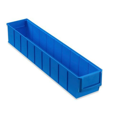 Denios Classic-line Regalkasten Classic-line A3-S, Pp, 91 X 500 X 81 Mm, Blau, Ve = 16 St.
