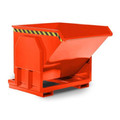 Produktbild von NOBRAND - Schwerlast-Kippbehälter aus Stahl, 300 Liter Volumen, orange