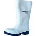 Dunlop Stiefel FoodPro Purofort MultiGrip, weiß/blau, S4 Produktbild