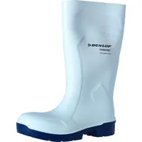 Dunlop Stiefel FoodPro Purofort MultiGrip, weiß/blau, S4 Produktbild