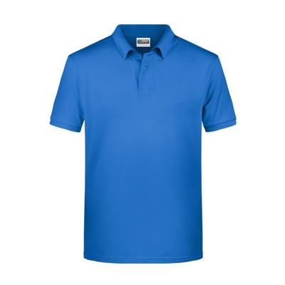 Produktbild von James & Nicholson - Herren Basic Poloshirt 8010, kobalt-blau, Größe S