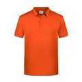 Produktbild von James & Nicholson - Herren Basic Poloshirt 8010, dunkel-orange, Größe XL