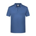 Produktbild von James & Nicholson - Herren Basic Poloshirt 8010, hell-denim-melange, Größe XL