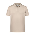 Produktbild von James & Nicholson - Herren Basic Poloshirt 8010, stein-grau, Größe 3XL