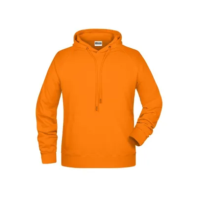 Produktbild von James & Nicholson - Herren Kapuzensweatshirt 8024, orange, Größe 5XL