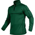 Produktbild von Leibwächter - Langarmshirt-Flex-Line Grün/Schwarz, Größe S