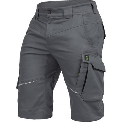 Produktbild von Leibwächter - Hose Kurz-Flex-Line Grau/Schwarz, Größe 64