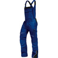 Produktbild von Leibwächter - Latzhose-Flex-Line Kornblau/Schwarz-Weiß, Größe 56