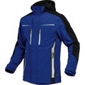 Produktbild von Leibwächter - Softshell Jacke Pongee.Membran+Fleece kornblau/schwarz Größe S