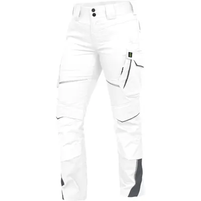 Produktbild von Leibwächter - Damen-Bundhose-Flex-Line Weiß/Grau, Größe 42