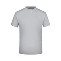 Produktbild von James & Nicholson - T-Shirt mit V-Ausschnitt JN003, hellgrau, Größe S
