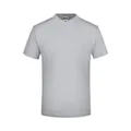 Produktbild von James & Nicholson - T-Shirt mit V-Ausschnitt JN003, hellgrau, Größe S