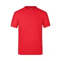 Produktbild von James & Nicholson - Cooldry T-Shirt JN023, rot, Größe S