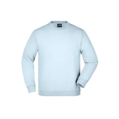 Produktbild von James & Nicholson - Kinder Sweatshirt Rundhals JN040K, hellblau, Größe M