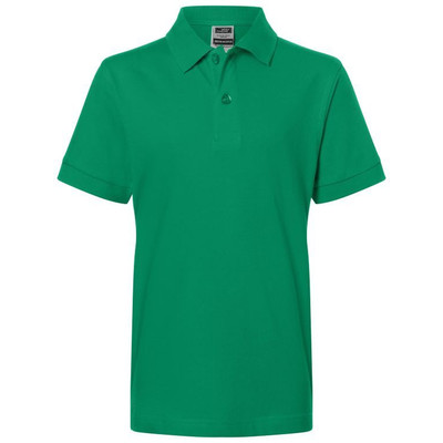 Produktbild von James & Nicholson - Kinder Poloshirt Classic JN070K, irisch-grün, Größe XXL