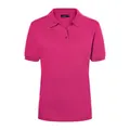 Produktbild von James & Nicholson - Damen Poloshirt Classic JN071, pink, Größe S