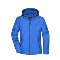 Produktbild von James & Nicholson - Damen Regenjacke JN1117, königs-blau/navy-blau, Größe L