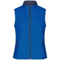 Produktbild von James & Nicholson - Damen Softshell Weste JN1127, nautic-blau/navy-blau, Größe 