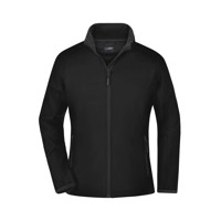 Produktbild von James & Nicholson - Damen Raglan Softshelljacke JN1129, schwarz, Größe XXL