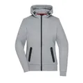 Produktbild von James & Nicholson - Damen Melange Jacke JN1143, hell-melange, Größe XXL