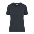 Produktbild von James & Nicholson - Damen Bio Workwear T-Shirt Stretch JN1801, carbon, Größe L