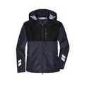 Produktbild von James & Nicholson - Workwear Hardshell Jacke JN1814, carbon/schwarz, Größe 3XL