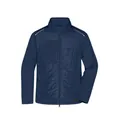 Produktbild von James & Nicholson - Herren Softshell Hybridjacke JN1820, navy-blau, Größe XXL