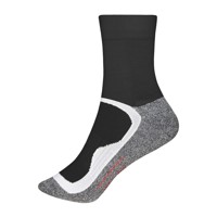 Produktbild von James & Nicholson - Hohe Sportsocken Cooldry® JN211, schwarz, Größe 45-47