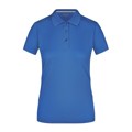 Produktbild von James & Nicholson - Damen Poloshirt upgrade®-Silver JN411, azur-blau, Größe S
