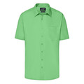 Produktbild von James & Nicholson - Herren Kurzarm Hemd Easy-Care JN644, lime-grün, Größe 4XL