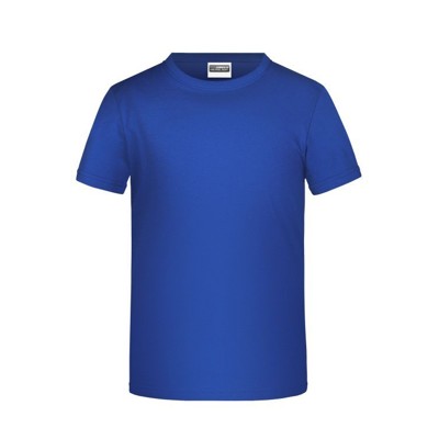 Produktbild von James & Nicholson - Jungen Basic T-Shirt 150g JN745, dunkel-königs-blau, Größe 