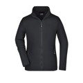 Produktbild von James & Nicholson - Damen Basic Fleecejacke JN765, schwarz, Größe L