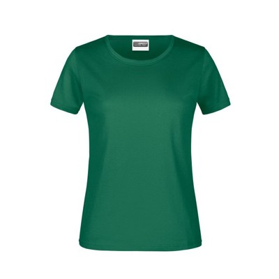 Produktbild von James & Nicholson - Damen Basic T-Shirt 180g JN789, irisch-grün, Größe S