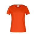 Produktbild von James & Nicholson - Damen Basic T-Shirt 180g JN789, orange, Größe XXL