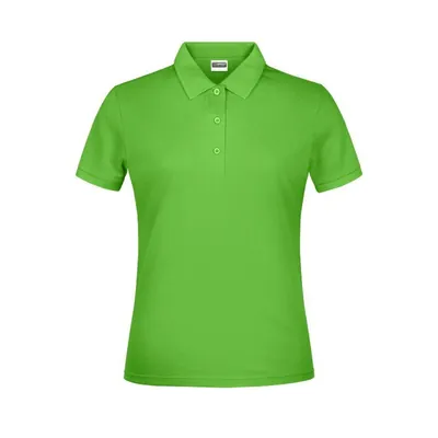 Produktbild von James & Nicholson - Damen Basic Poloshirt JN791, lime-grün, Größe L